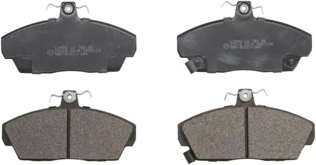 Breck 21515 00 702 10 Kit de plaquettes de frein, frein à disque