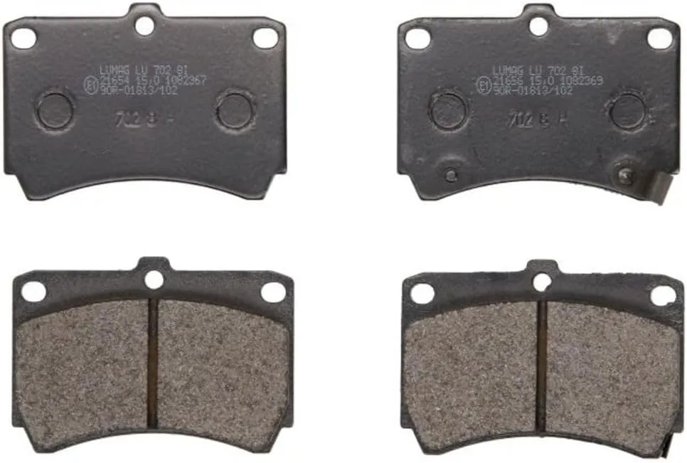 Breck 21654 00 702 10 Brake Pad Set, disc brake