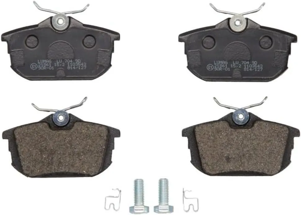 Breck 21861 00 704 10 Brake Pad Set, disc brake