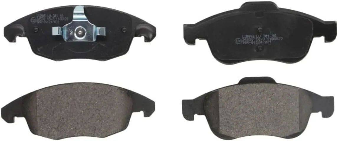 Breck 24538 00 701 00 Brake Pad Set, disc brake
