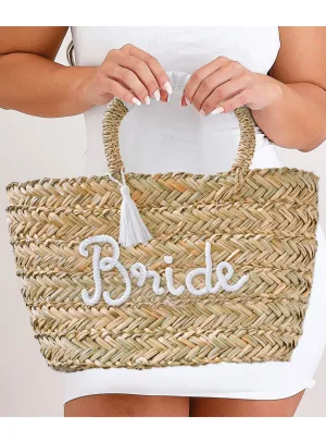Bride Deluxe Hens Party 42cm Tall Rattan Bag