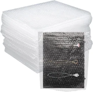 Bubble Out Bags,50pcs Clear Bubble Pouches, Double Walled Cushioning Wrap for Shipping, Moving, Storage & Packing Supplies, Protective Packaging Materials, Bubble Wrap (12 x 14 Inches)