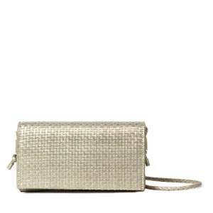 CA 1638 - SLING BAG - METALLIC CHAMPAGNE