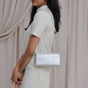 CA 1638 - SLING BAG - METALLIC ICE
