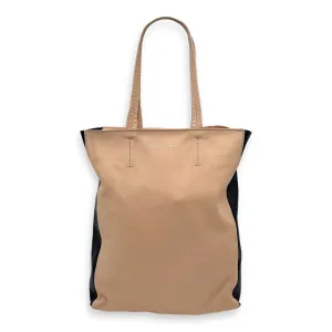 Cabas Tote Bag Beige in Calfskin