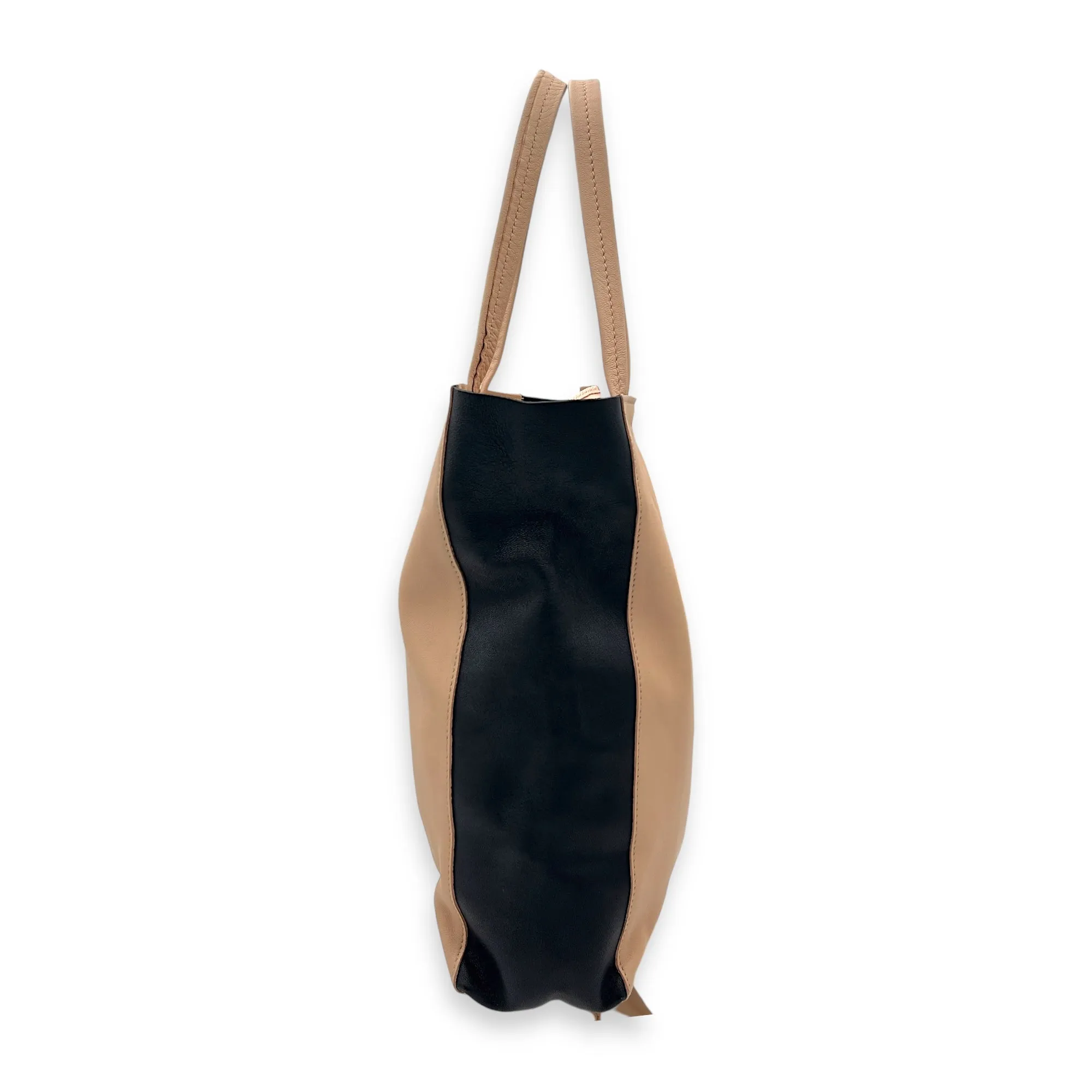 Cabas Tote Bag Beige in Calfskin