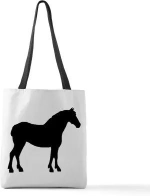 CafePress Draft Horse Polyester Tote Bag 16"x16"