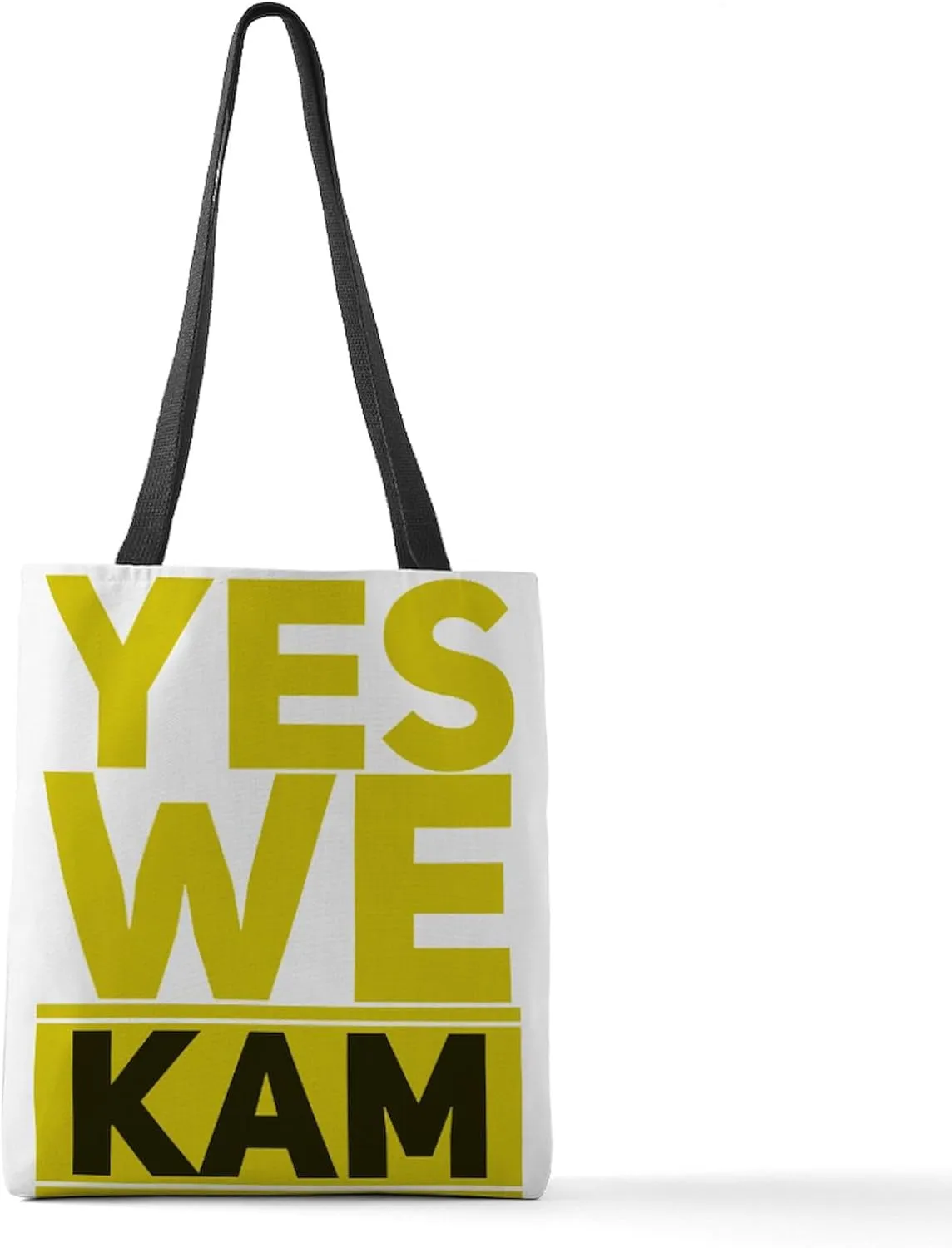 CafePress Yes We Kam Polyester Tote Bag 16"x16"