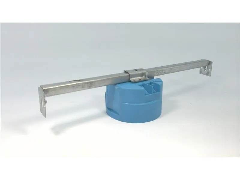 Carlon B620K 4" Round Ceiling/Fixture Box with Bar Hanger, Non-Metallic