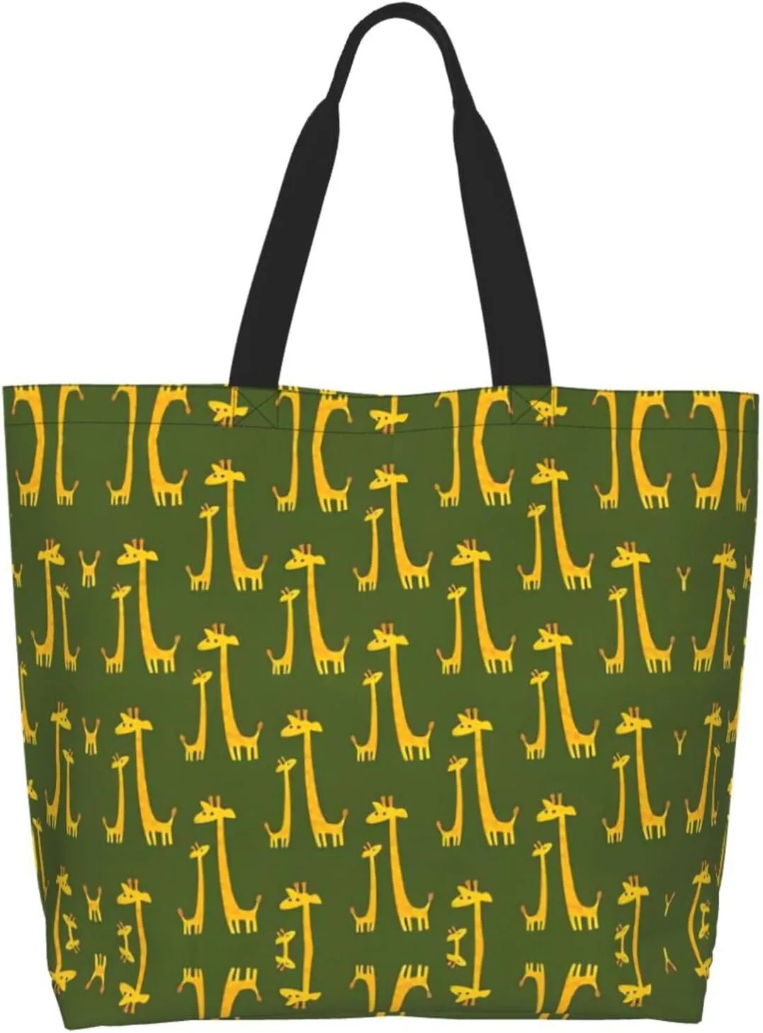 Cartoon Dinosaur Images Print Shoulder Bag For Women Shopping Bags Tote Bag Large Storage Handbag Grocery Bags