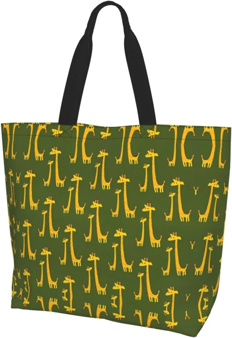 Cartoon Dinosaur Images Print Shoulder Bag For Women Shopping Bags Tote Bag Large Storage Handbag Grocery Bags