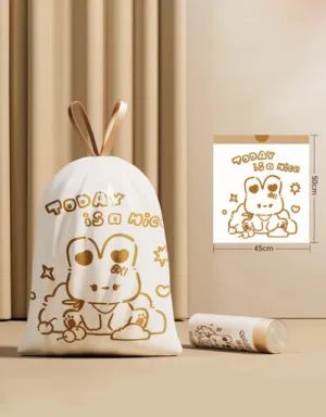 Cartoon Print High-Quality Disposable Trash Pouches!