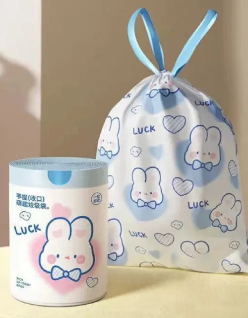 Cartoon Print High-Quality Disposable Trash Pouches!