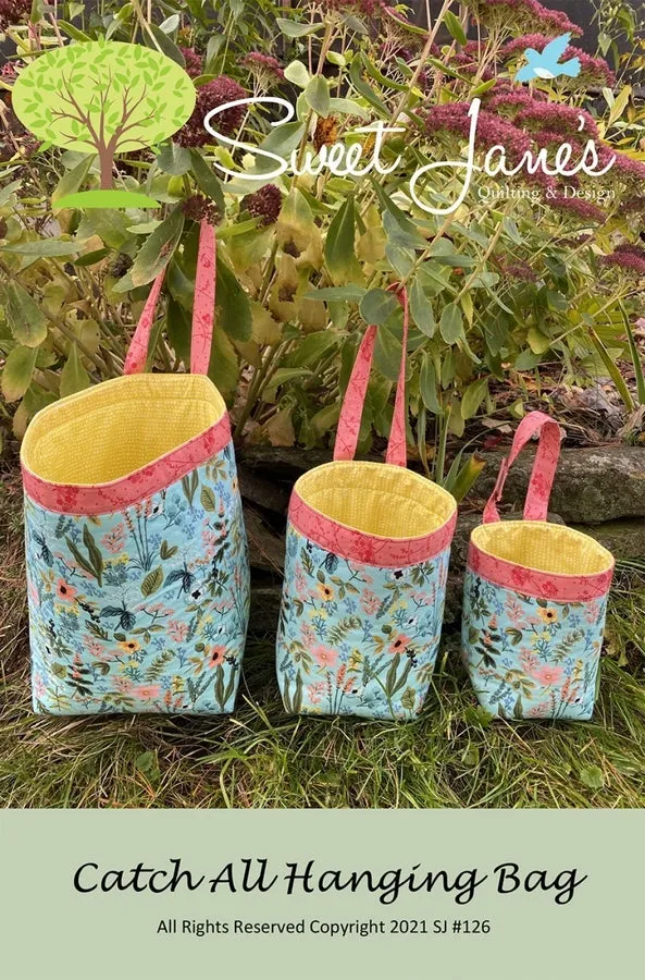 Catch All Hanging Bag (Printed Pattern)