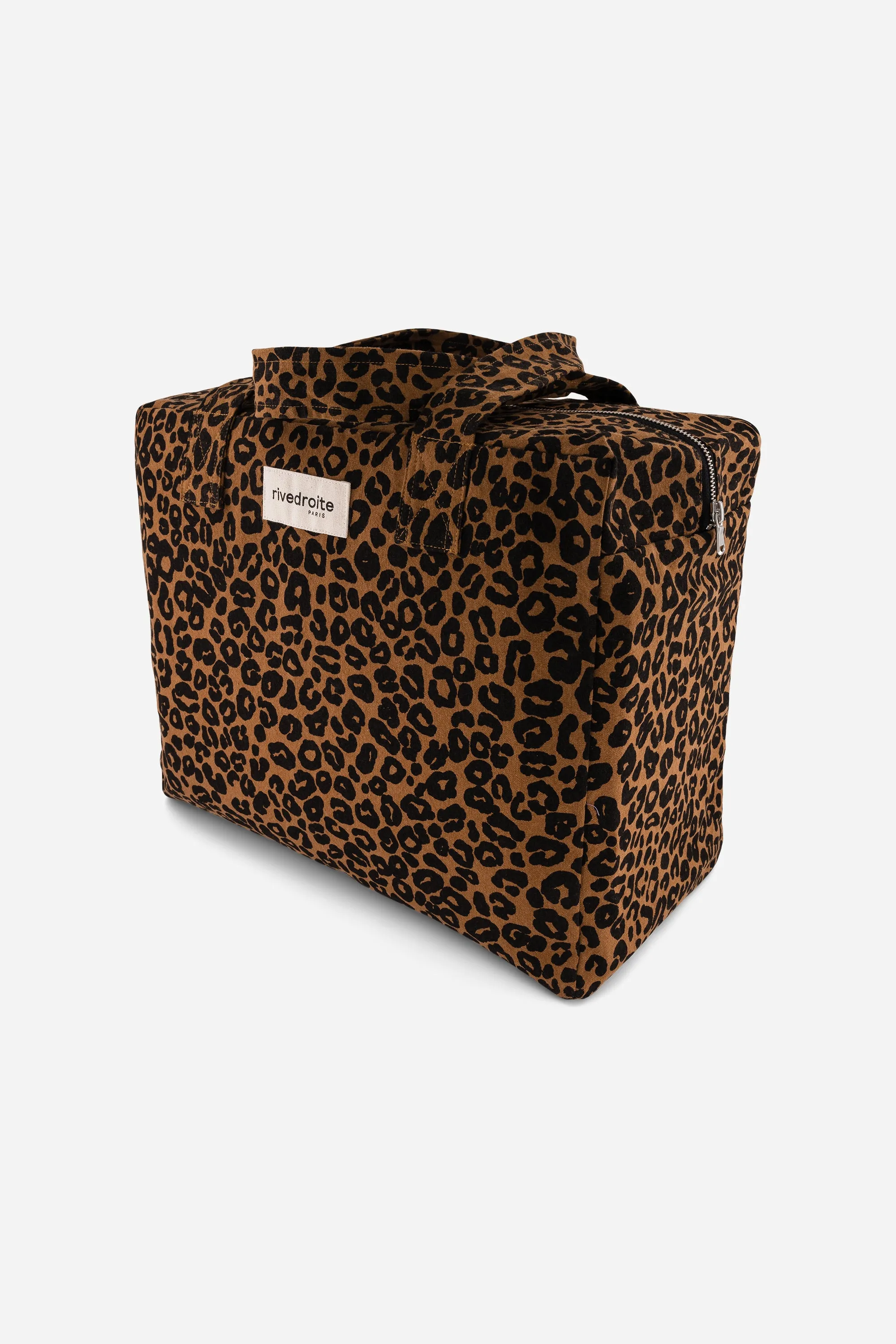 Celestins the 24-hour bag - Recycled cotton Leopard