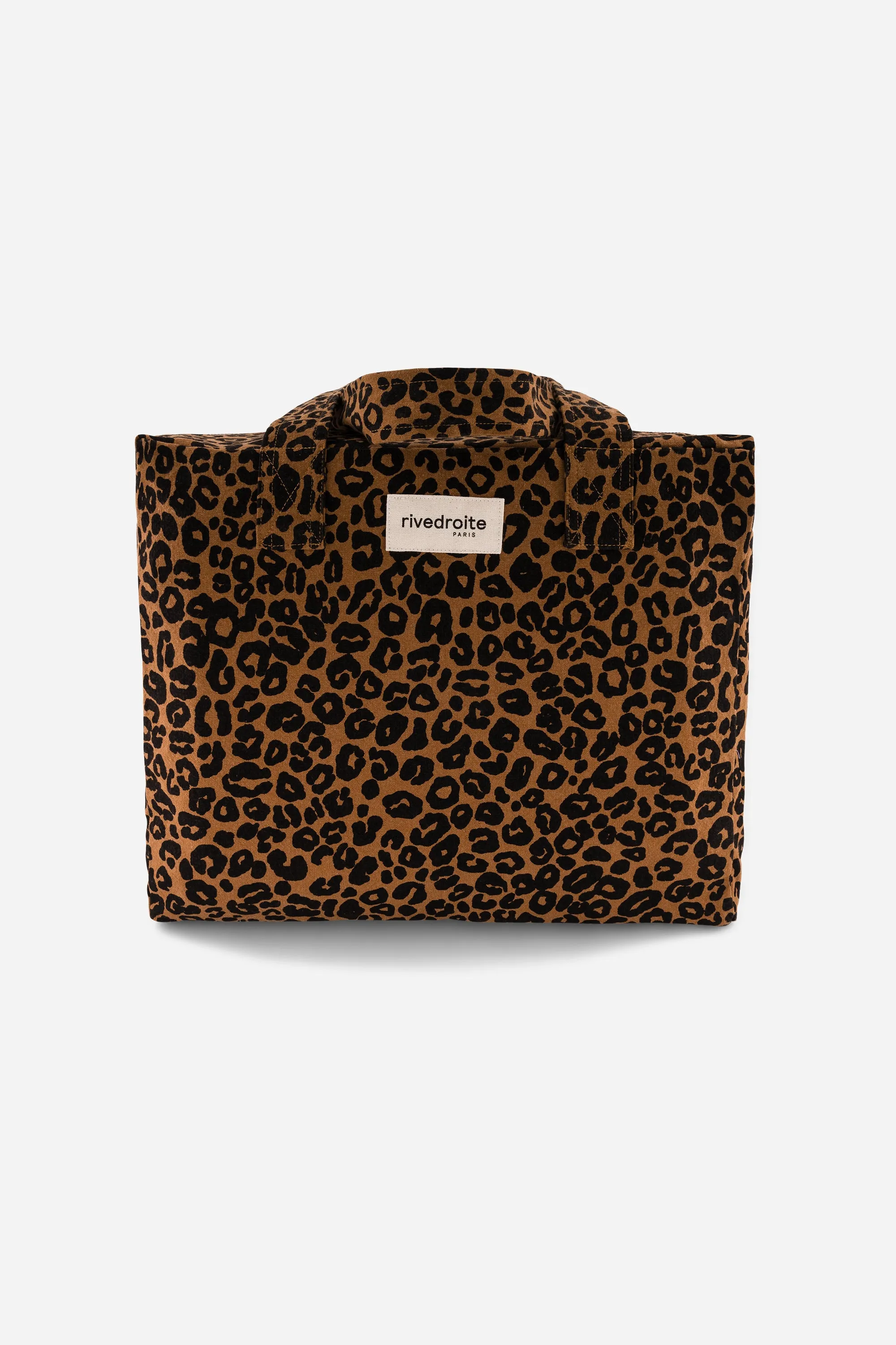 Celestins the 24-hour bag - Recycled cotton Leopard