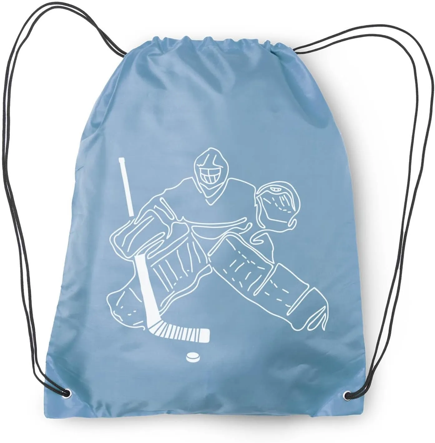 ChalkTalkSPORTS Hockey Sport Pack Cinch Sack | Hockey Goalie Sketch
