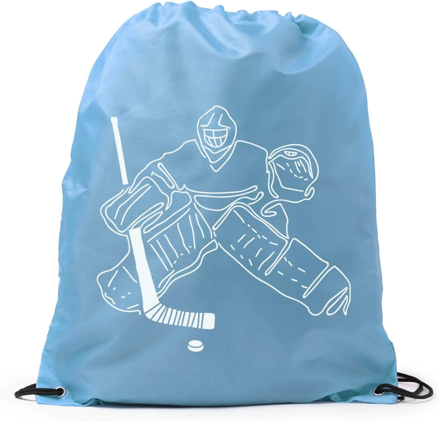 ChalkTalkSPORTS Hockey Sport Pack Cinch Sack | Hockey Goalie Sketch