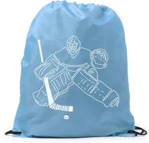 ChalkTalkSPORTS Hockey Sport Pack Cinch Sack | Hockey Goalie Sketch