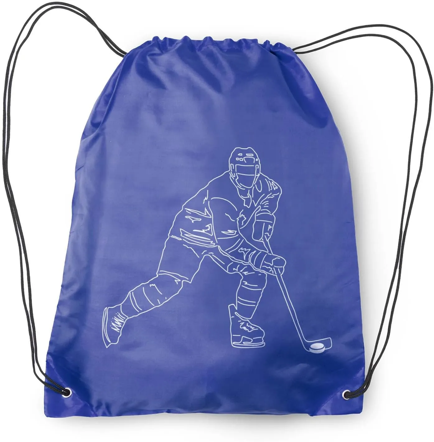 ChalkTalkSPORTS Hockey Sport Pack Cinch Sack | Hockey Player Sketch
