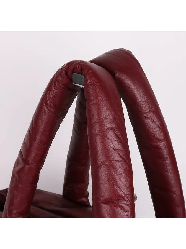 Chanel cocoon leather large Tested Premium shoulder Burgundy bag