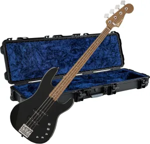 Charvel Pro-Mod San Dimas Bass PJ IV – Metallic Black, Gator GWP-BASS Case Bundle
