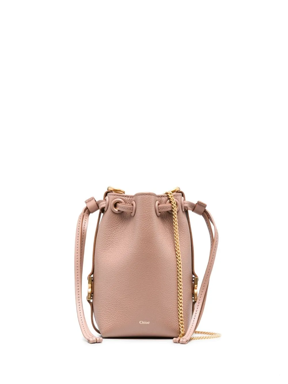 Chloè Marcie Small Leather Bucket Bag