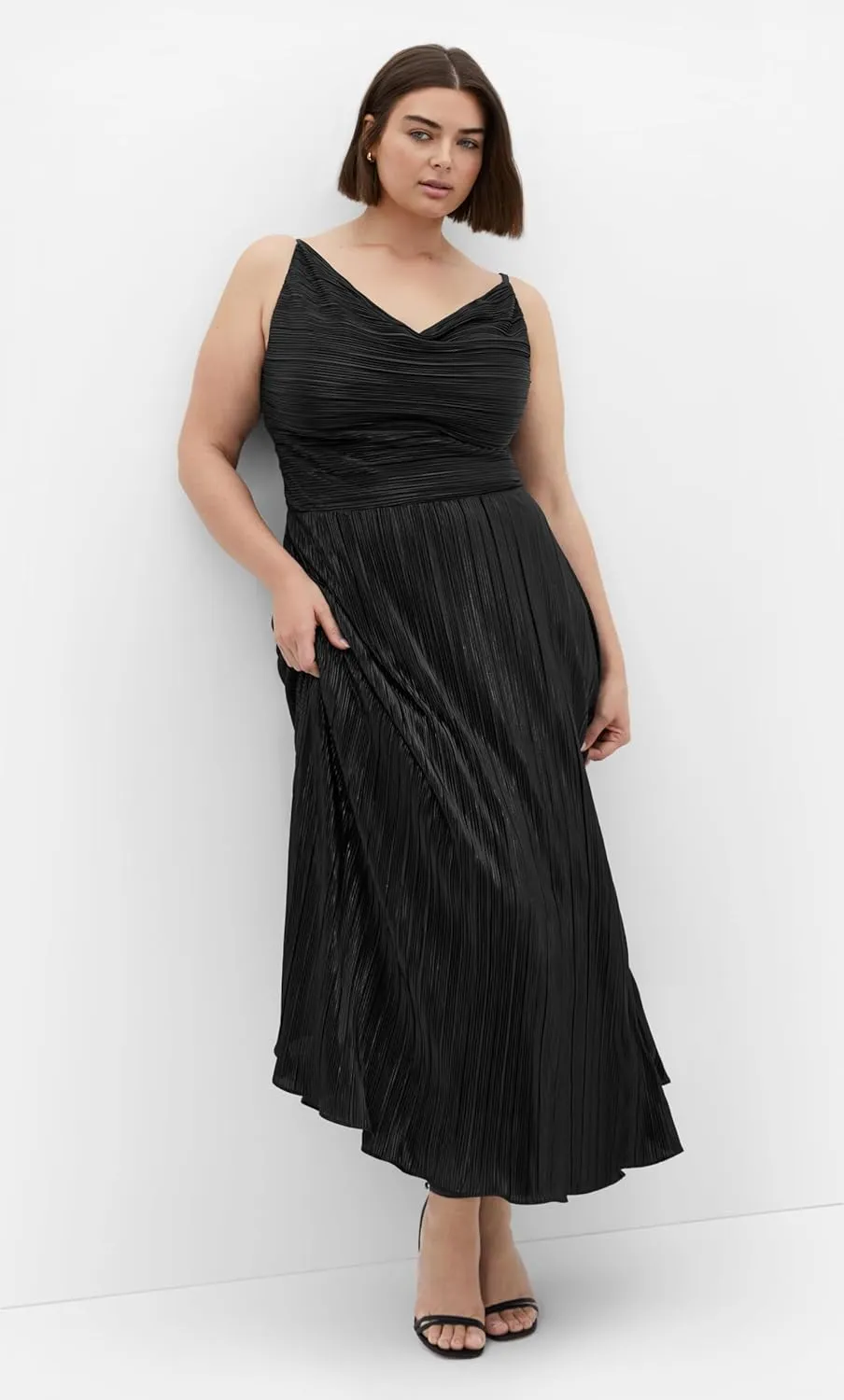 City Chic Women's Plus Size Dress-Kamila Cowl Neck