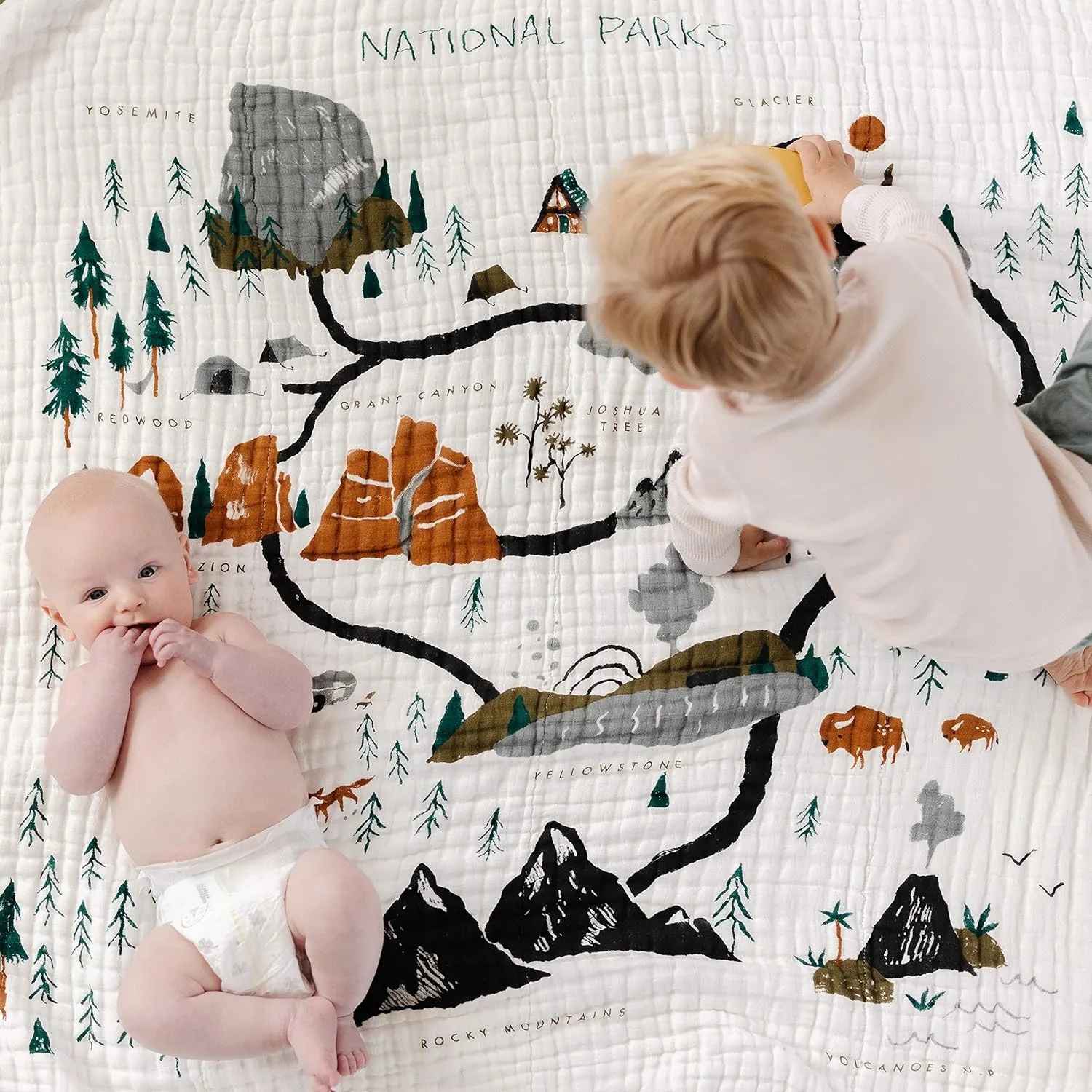 CLEMENTINE KIDS Reversible Quilts (National Parks)