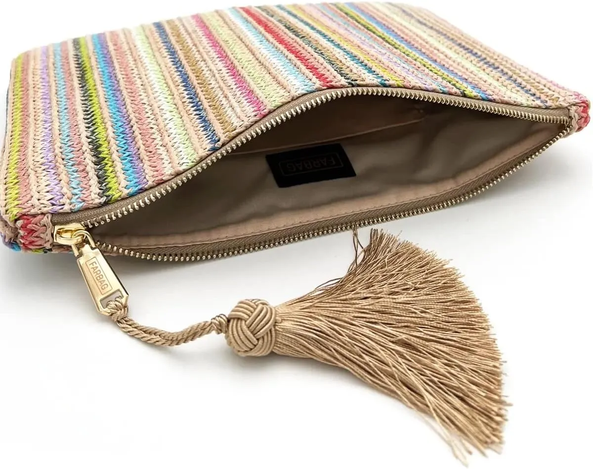 Clutch Purse for Women, Summer Handbag, Small Evening Bag
