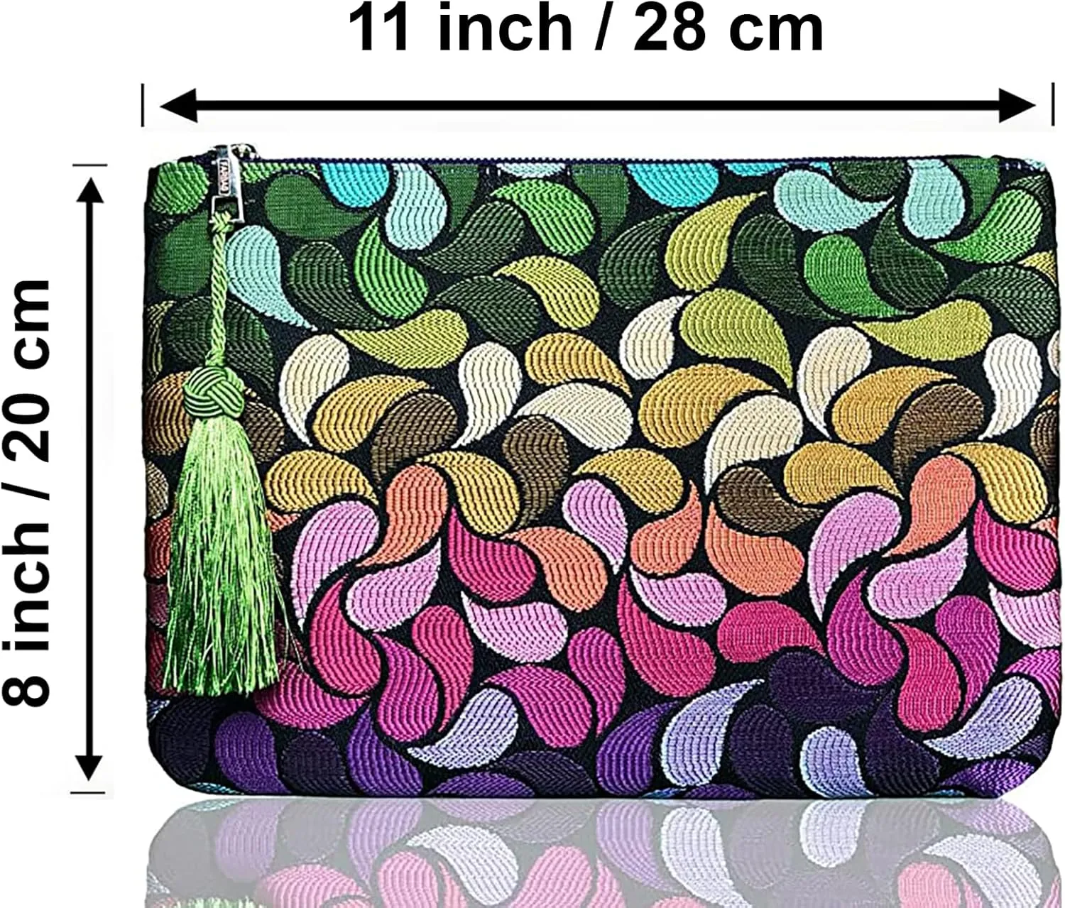 Clutch Purse for Women, Summer Handbag, Small Evening Bag