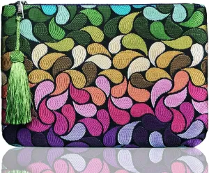 Clutch Purse for Women, Summer Handbag, Small Evening Bag