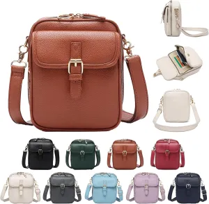 Collaboraten1 Crossbody Leather Bag, Collaborateam Crossbody Bag, Tojoyride Urvashi Anti Theft Shoulder Bags
