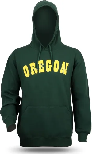 College Hoodies, University Sports Team Sweatshirt, Oregon, 2XL