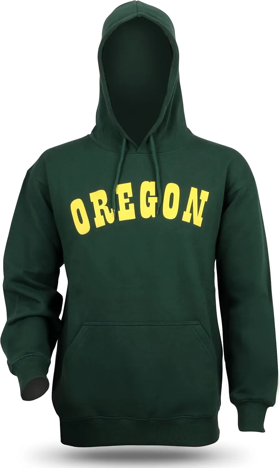 College Hoodies, University Sports Team Sweatshirt, Oregon, 2XL