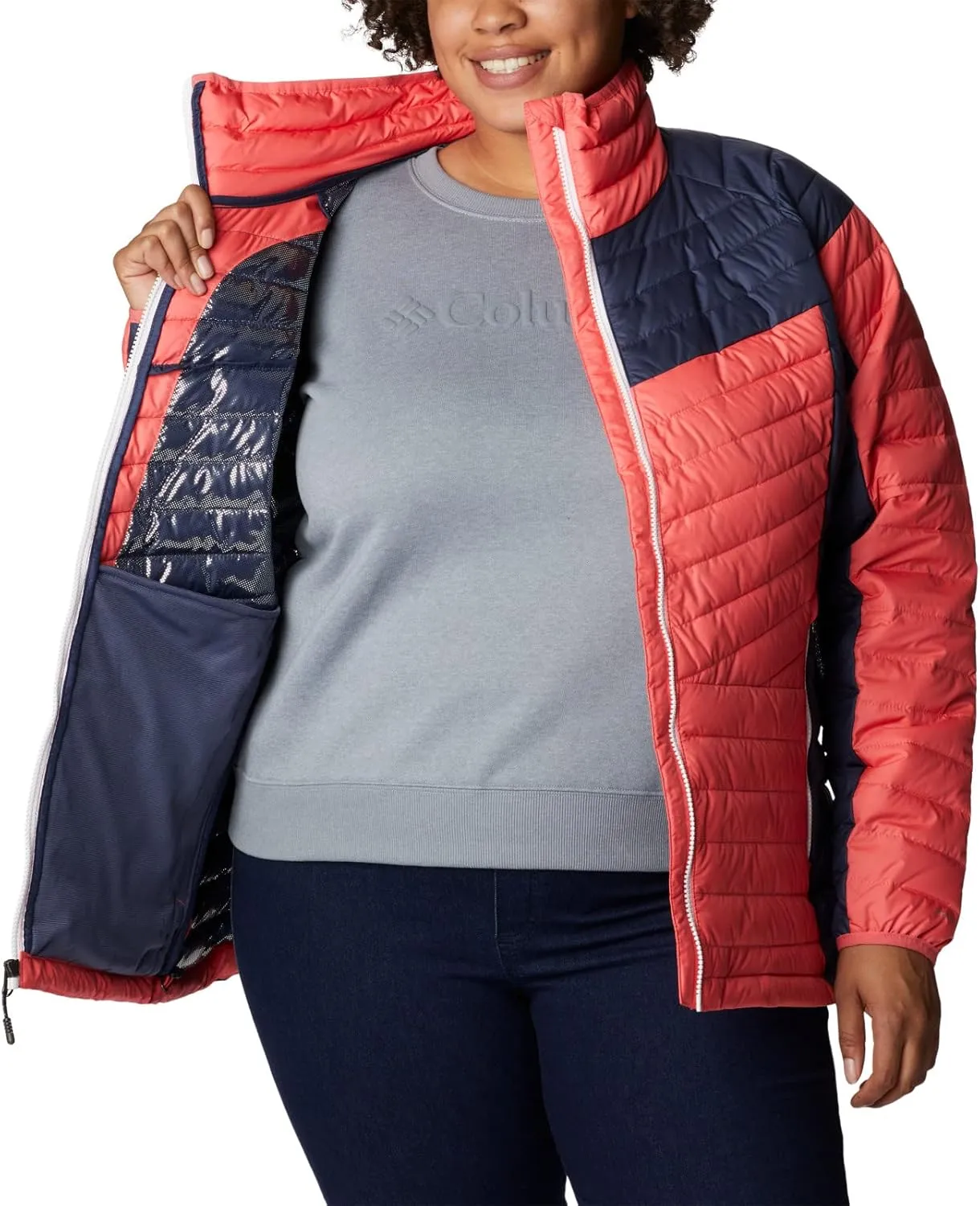 Columbia Women's Powder Lite Ii Full Zip Jacket