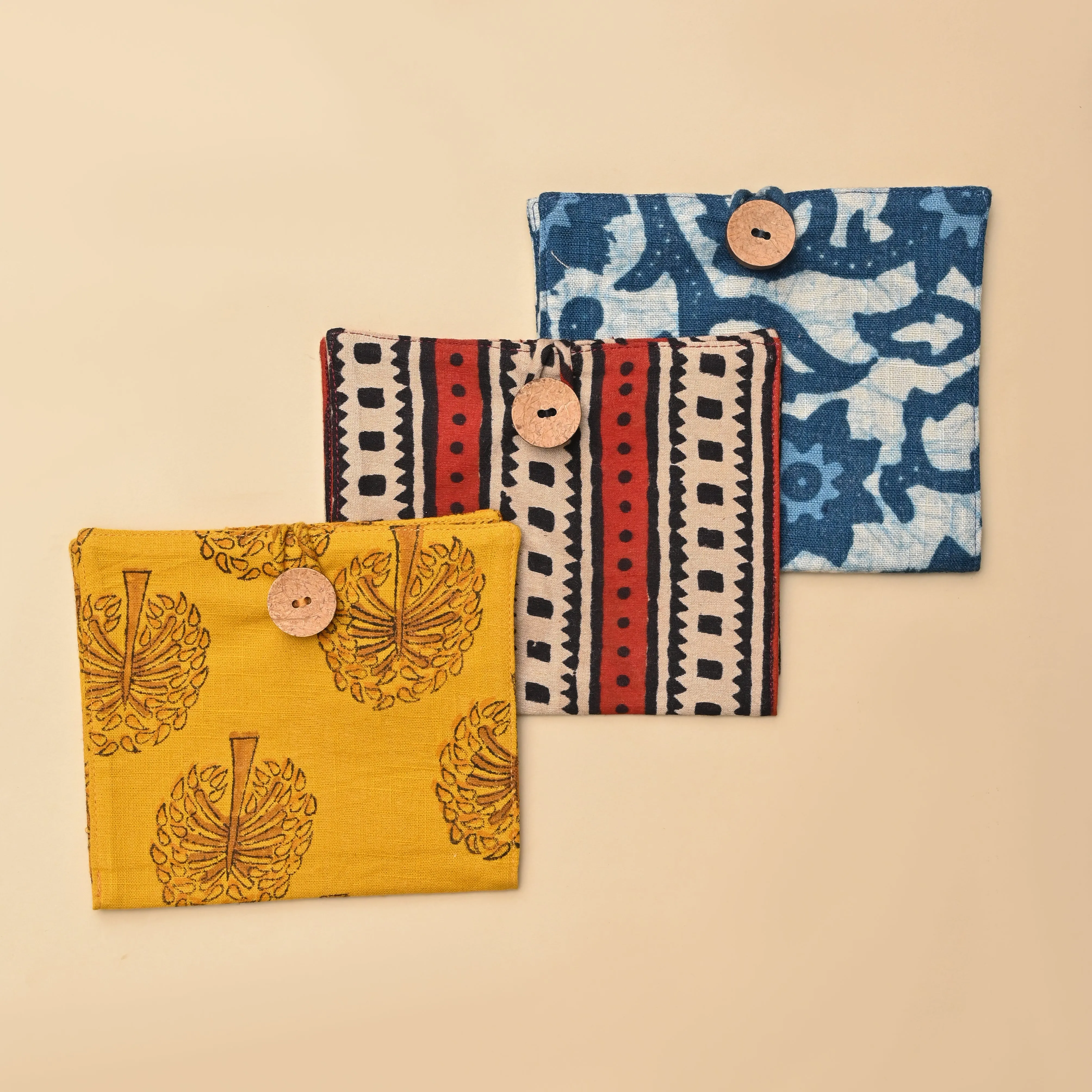 Cotton Sanitary Napkin Pouch