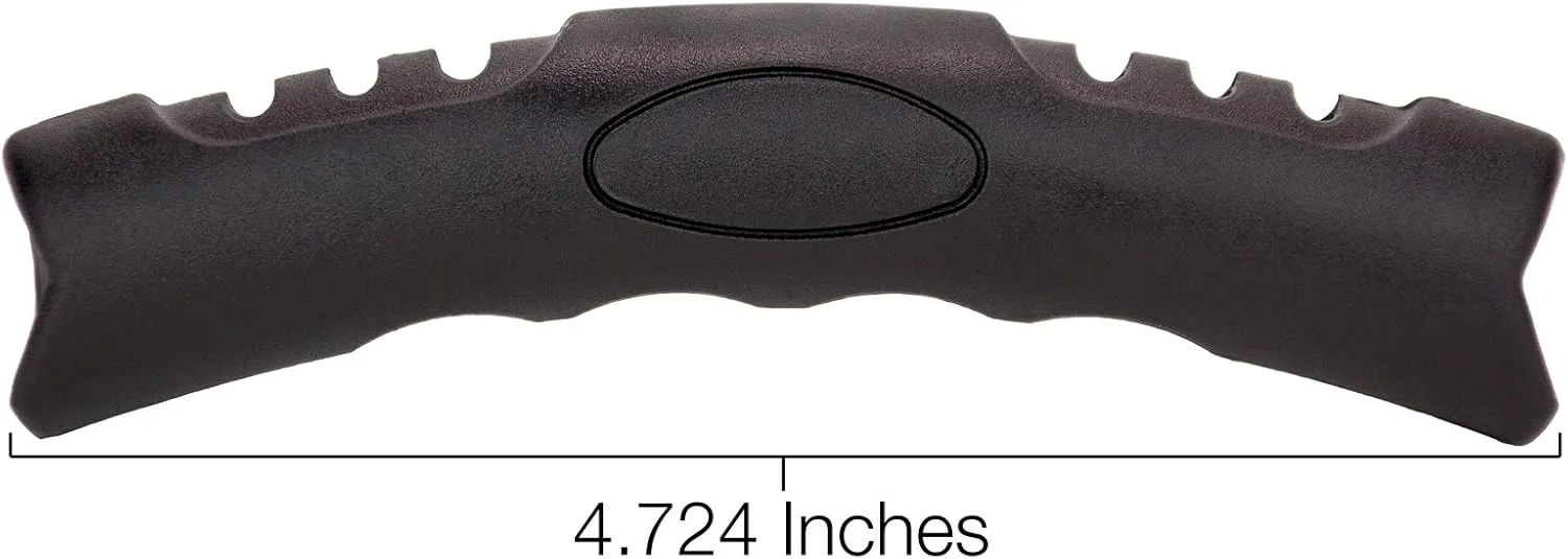 Country Brook Design - PVC Black Strap Handle (1 Inch, 10 Pack)