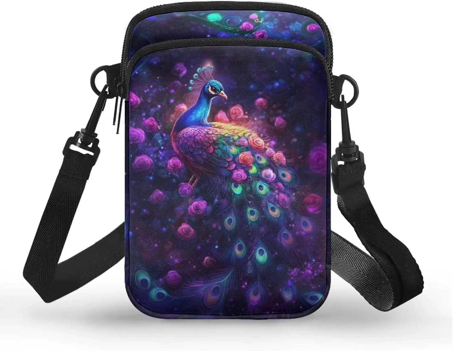 Crossbody Bag Crossbody Purses for Women Shoulder Bags with Strap Casual Polyester Shoulder Bag