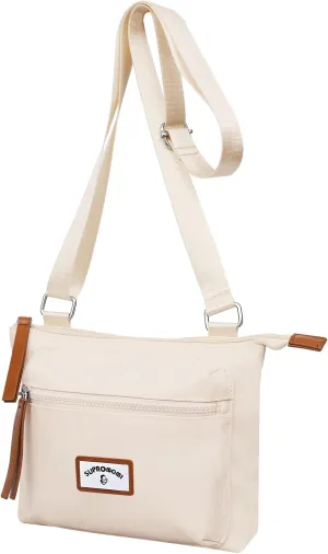 Crossbody Bags for Women, Small Nylon Handbags Travel Purses Phone Shoulder Bag