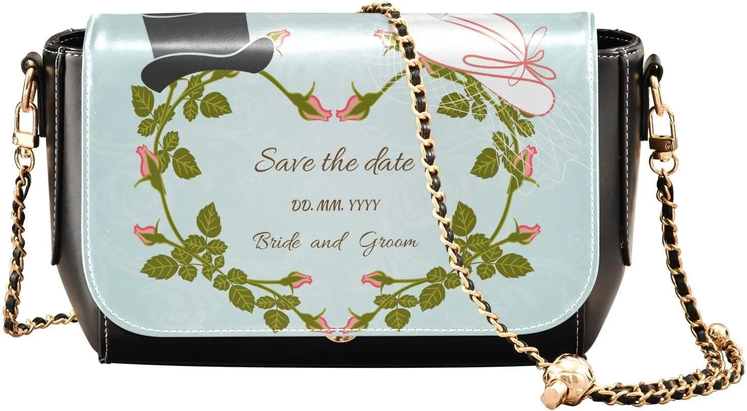 Crossbody Bags for Women Trendy Women's Black Shoulder Bag Small PU Leather Flap Cross Body Bag Handbags