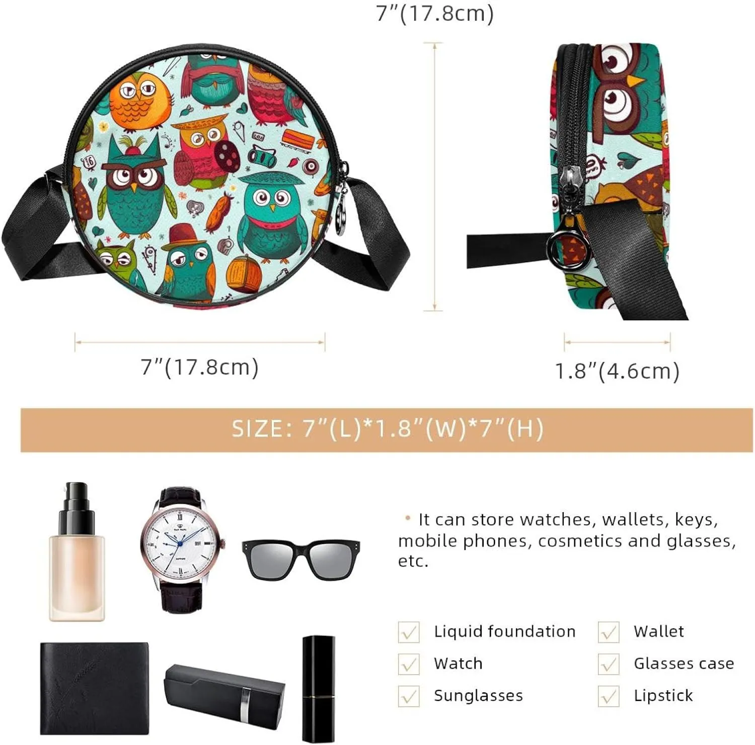 Crossbody Bags for Women,Crossbody Bag Men,Small Sling Bag,Crossbody Purse