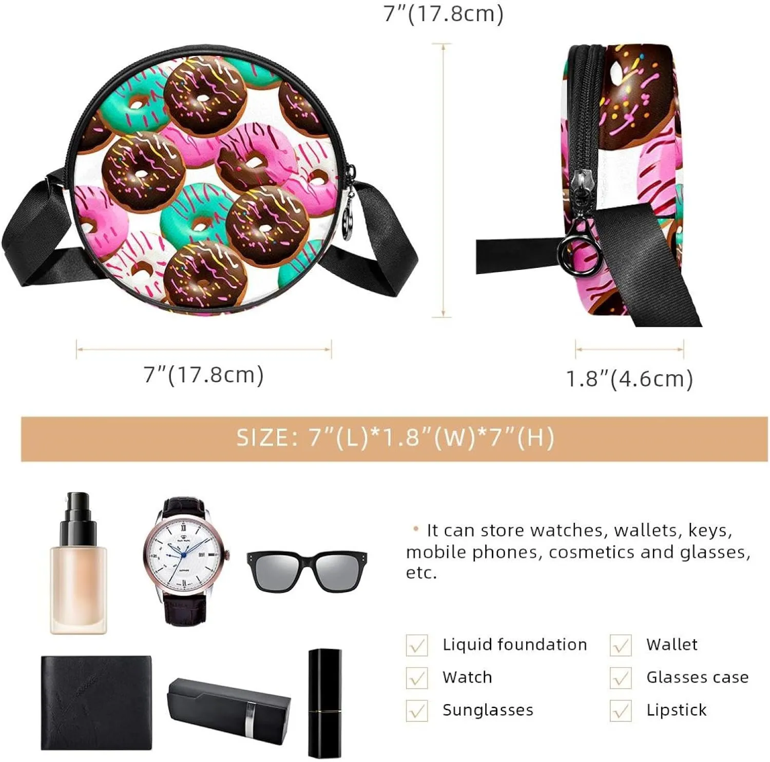 Crossbody Bags for Women,Crossbody Bag Men,Small Sling Bag,Crossbody Purse