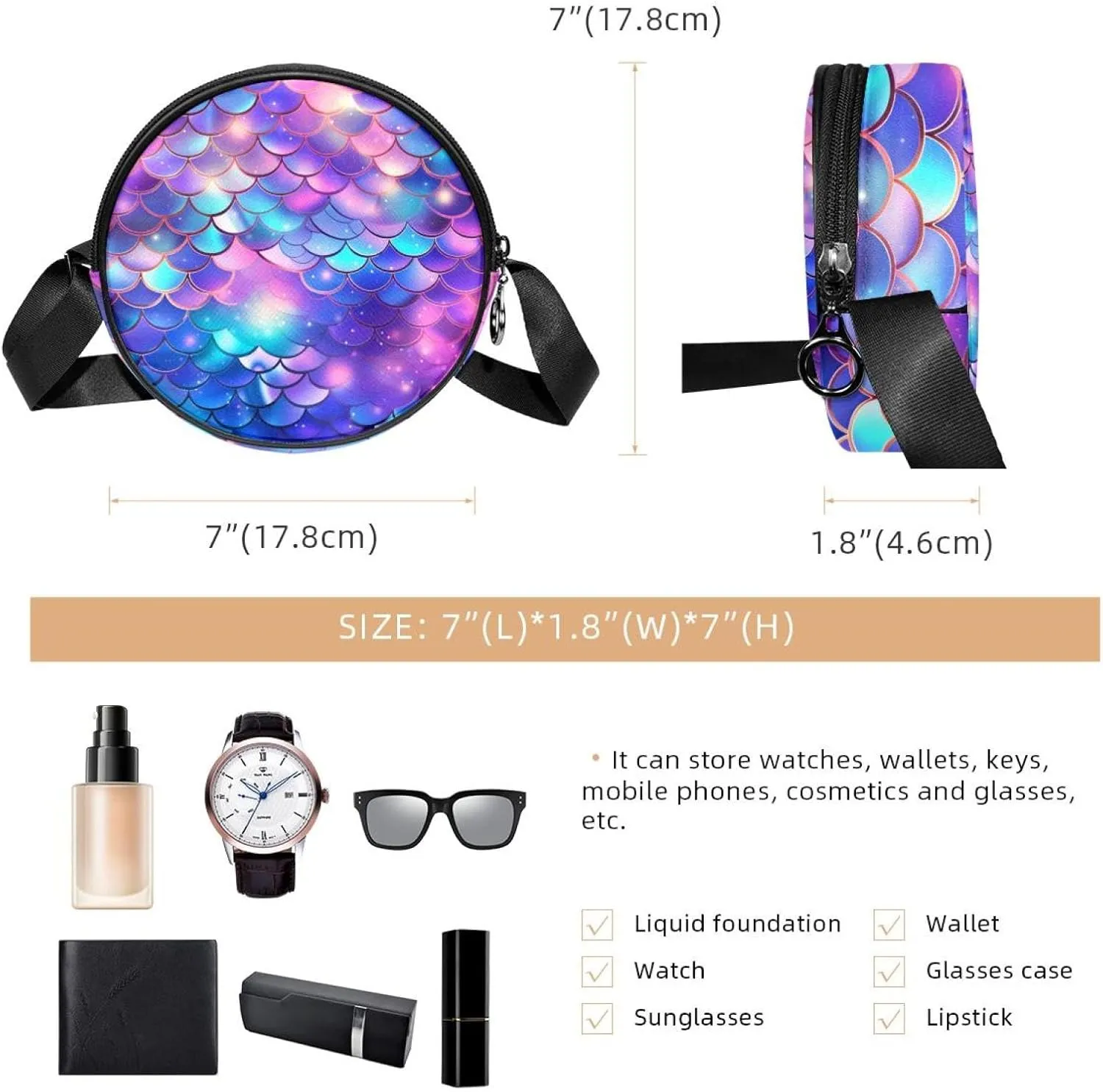 Crossbody Bags for Women,Crossbody Bag Men,Small Sling Bag,Crossbody Purse