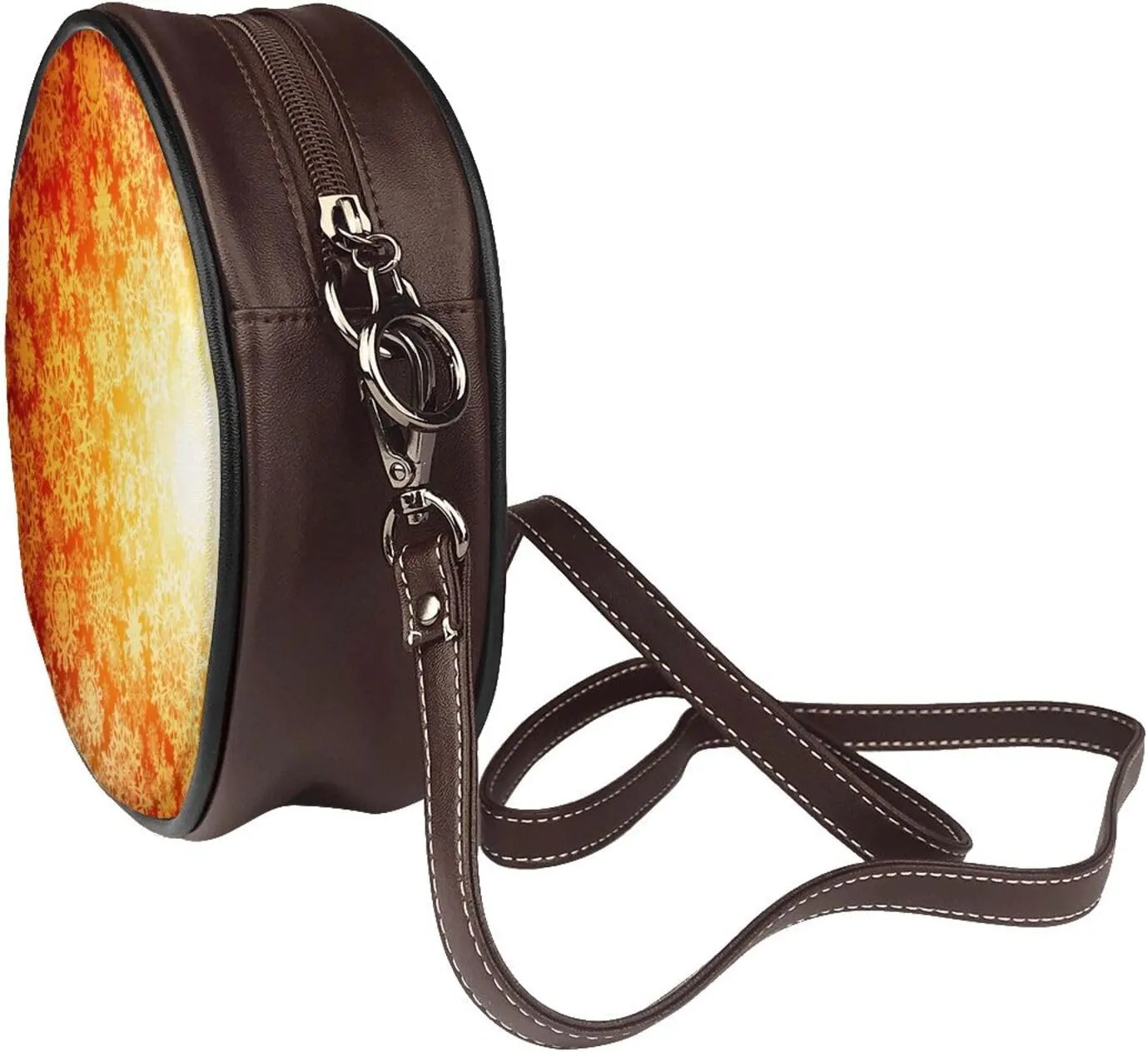 Crossbody Shoulder Bags for Women Small Round Satchel Handbags Purse
