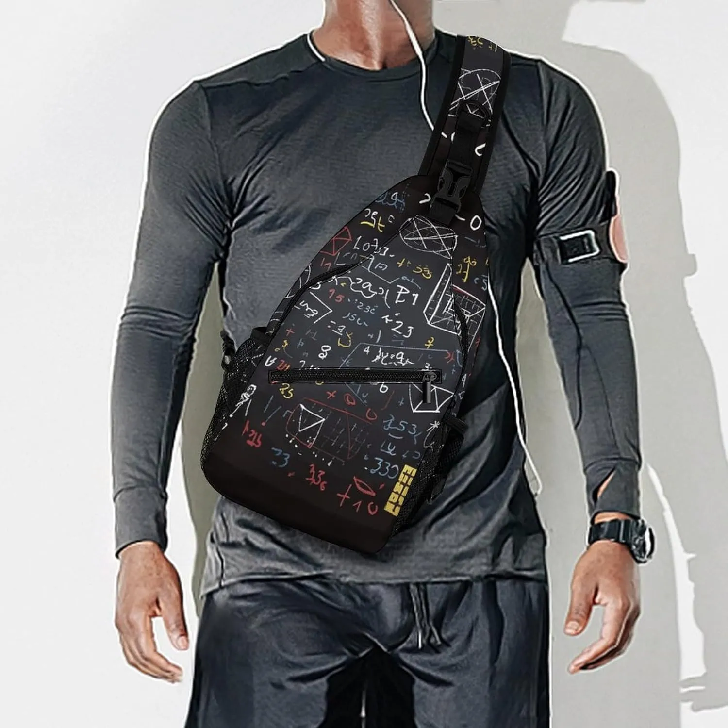 Crossbody Sling Bag Beagle Patterns Backpack Sling Bag Travel Hiking Chest Bag Shoulder Bag Daypack