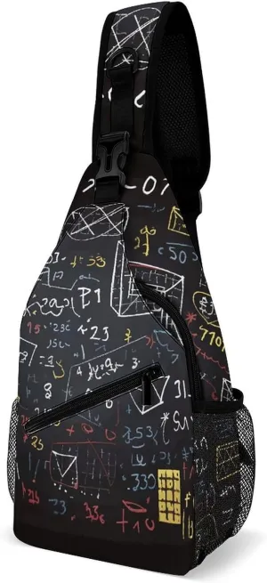 Crossbody Sling Bag Beagle Patterns Backpack Sling Bag Travel Hiking Chest Bag Shoulder Bag Daypack