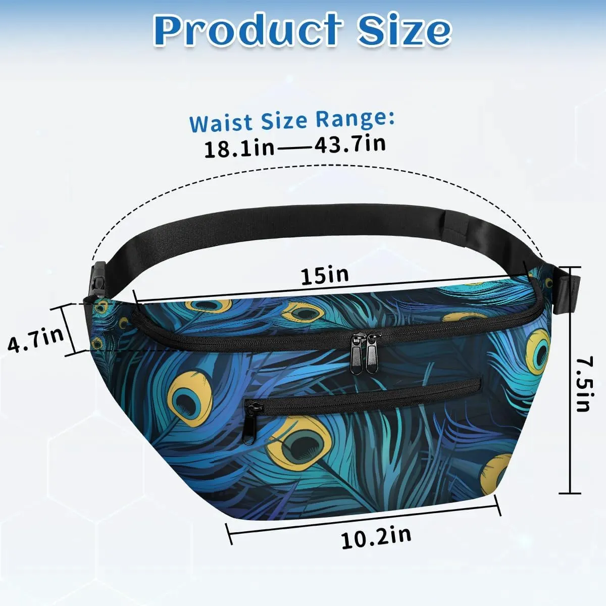 Crossbody Sling Bag for Women Men Farm Chicken Lightweight Waterproof Travel Essentials