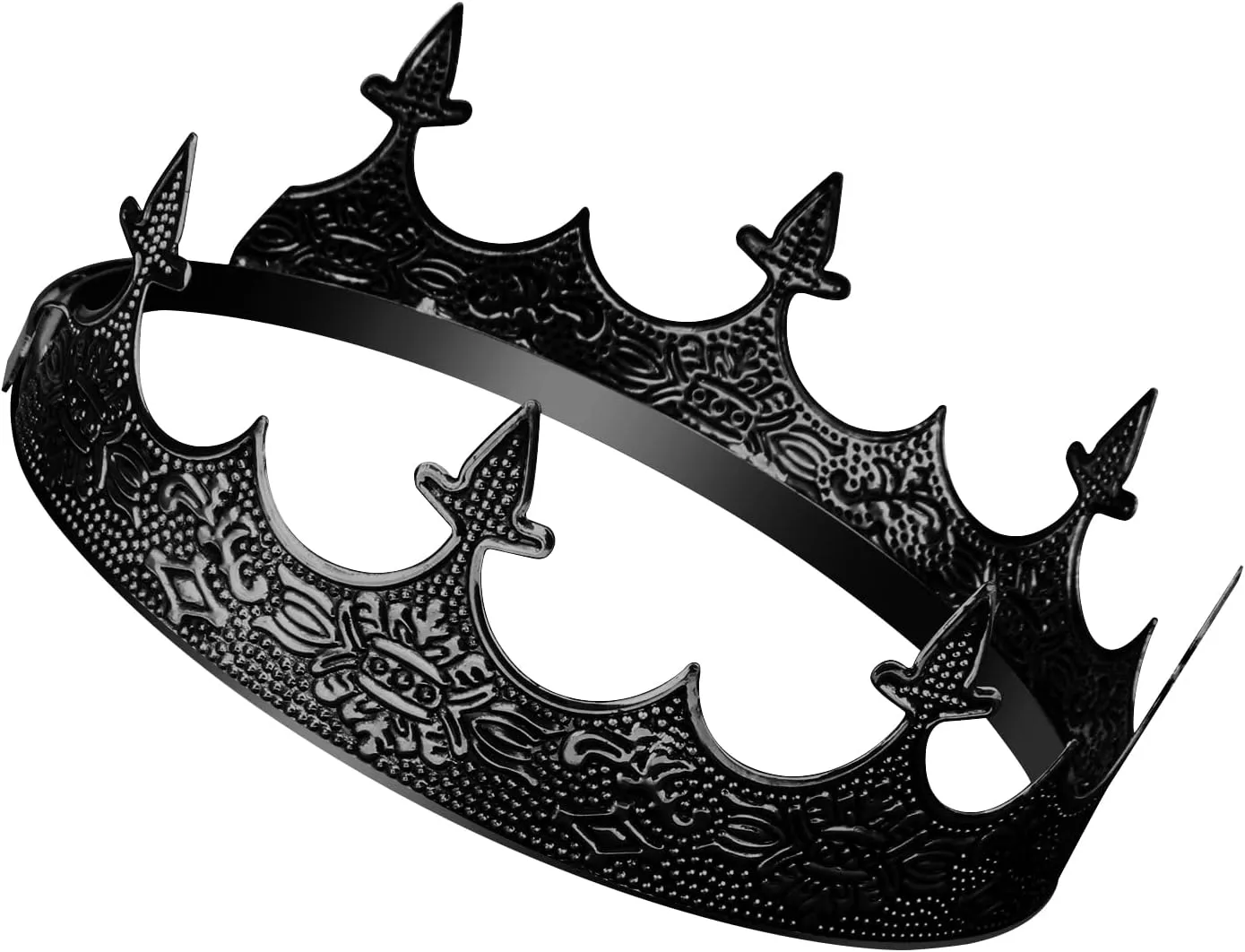 CROWN GUIDE King Crown for Men Medieval Wedding, Royal Crown Accessories for Boy