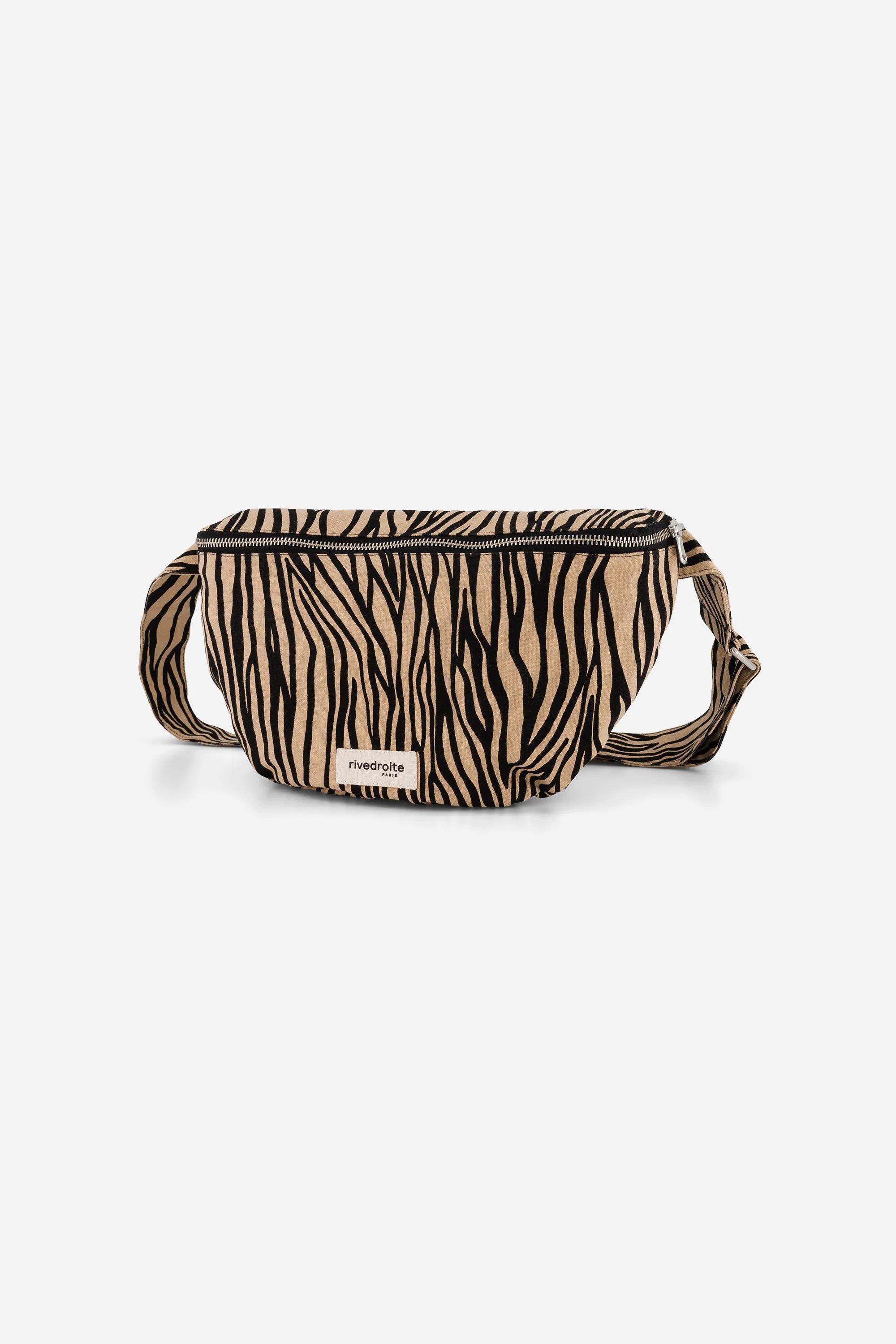 Custine XL the waist bag - Recycled cotton Zebra